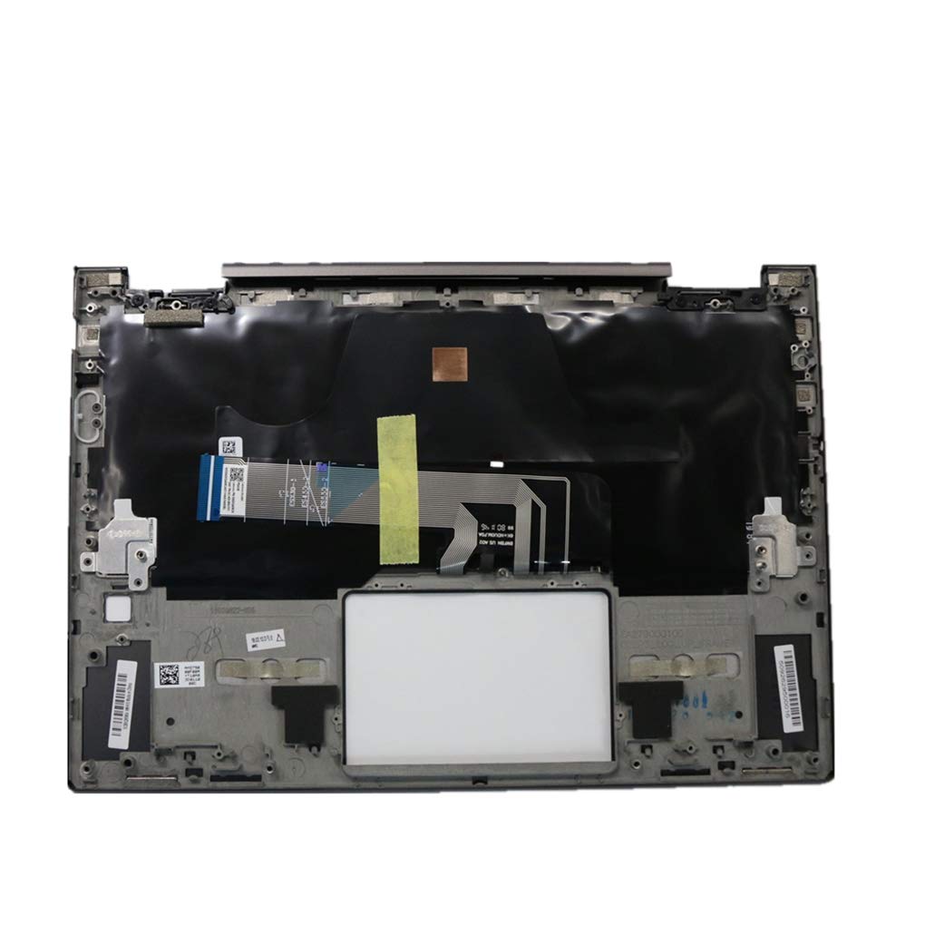 Replacement for Lenovo Yoga 730-13IKB 81CT Laptop Upper Case Palmrest Keyboard Assembly Part AM279000F20 5CB0Q95904 Top Cover Iron Grey