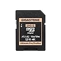 Gigastone UHS-II MicroSD to UHS-II SD Memory Card Adapter, Camera Ultimate UHS-II Adapter