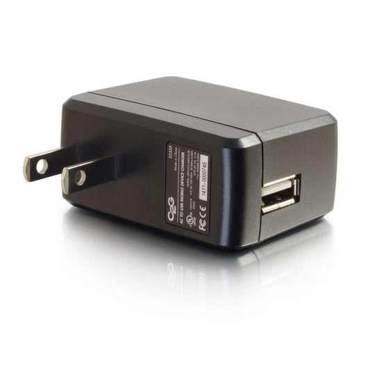 C2G USB Adapter, USB Power Adapter, 2.1A, Cables to Go 22335