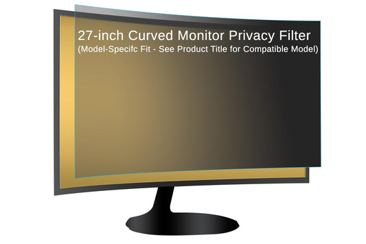 Photodon 2-Way Privacy Filter to fit the 27-inch Samsung CF390/CF396/CF391 Curved LED Monitor with Installation Kit