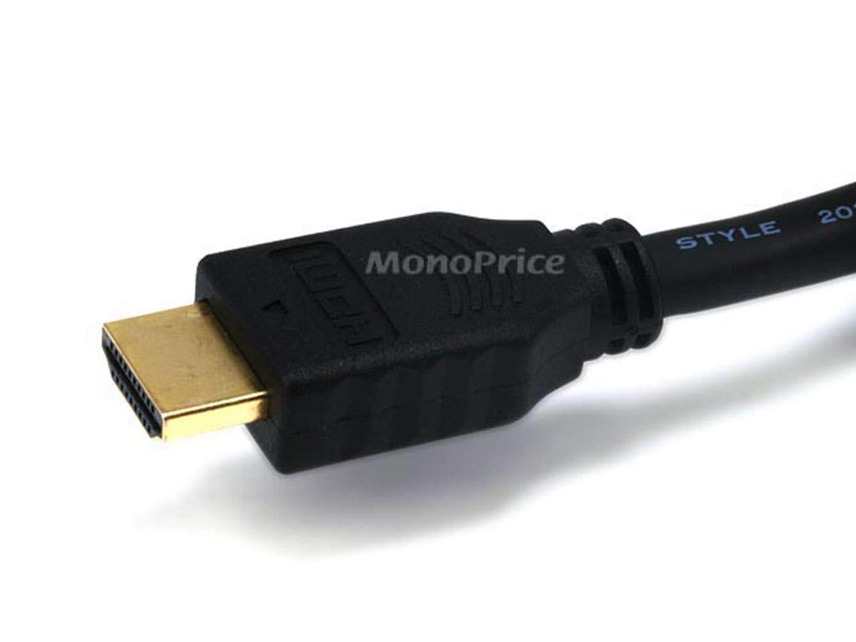 Monoprice High Speed HDMI to Adapter DVI Cable with Ferrite Cores - 1080p Resolution, x.v.Color, 28AWG, 3 Feet, Black