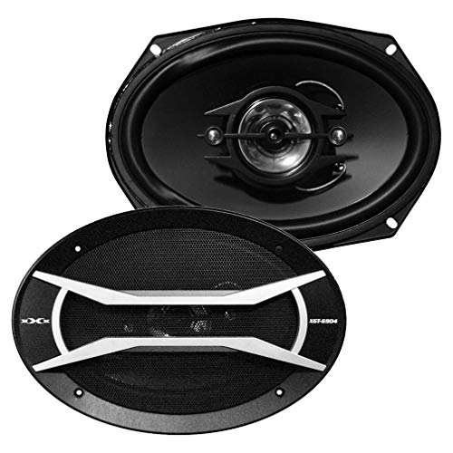Audiopipe XGT6904 Speaker 6x9 4-way Xxx; 500w; Butyl Surrnd