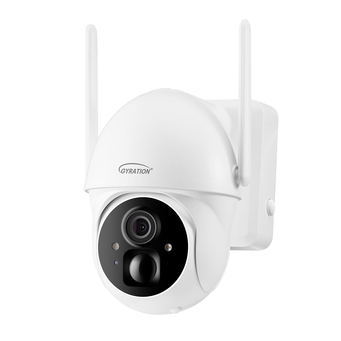 GYRATION 360 Degree Smart WiFi Wireless PTZ Dome Security Camera with Solar Panel