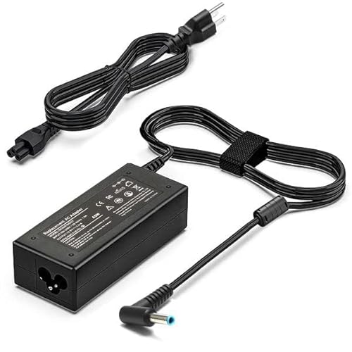 Zosam 45W 19.5V 2.31A AC Adapter Compatible with HP Pavilion X360 11 13 15, Stream 13 11 14; Envy X360 13 15, Elitebook 830 840 850 G3 G4 G5 G6, Zbook