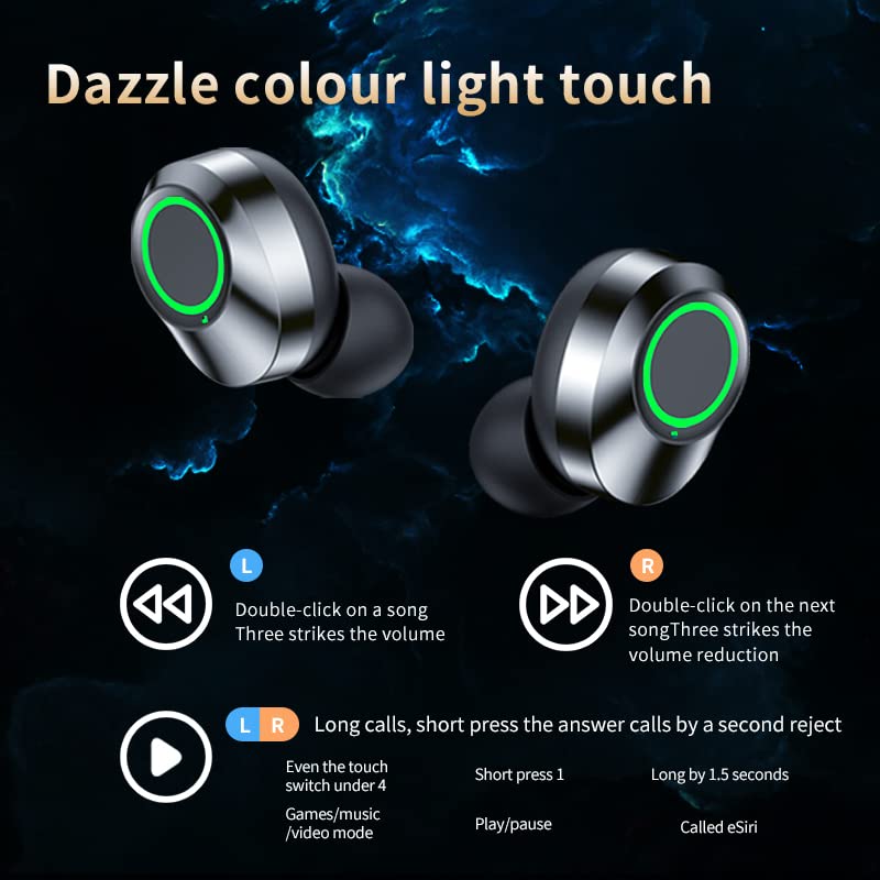 VOLT+ Plus TECH 2024 New Wireless Earbuds for All Types of Mobile Phones, Tabs and Laptops - Bluetooth Earbuds V5.3 with IPX5 Waterproof - F9 TWS…