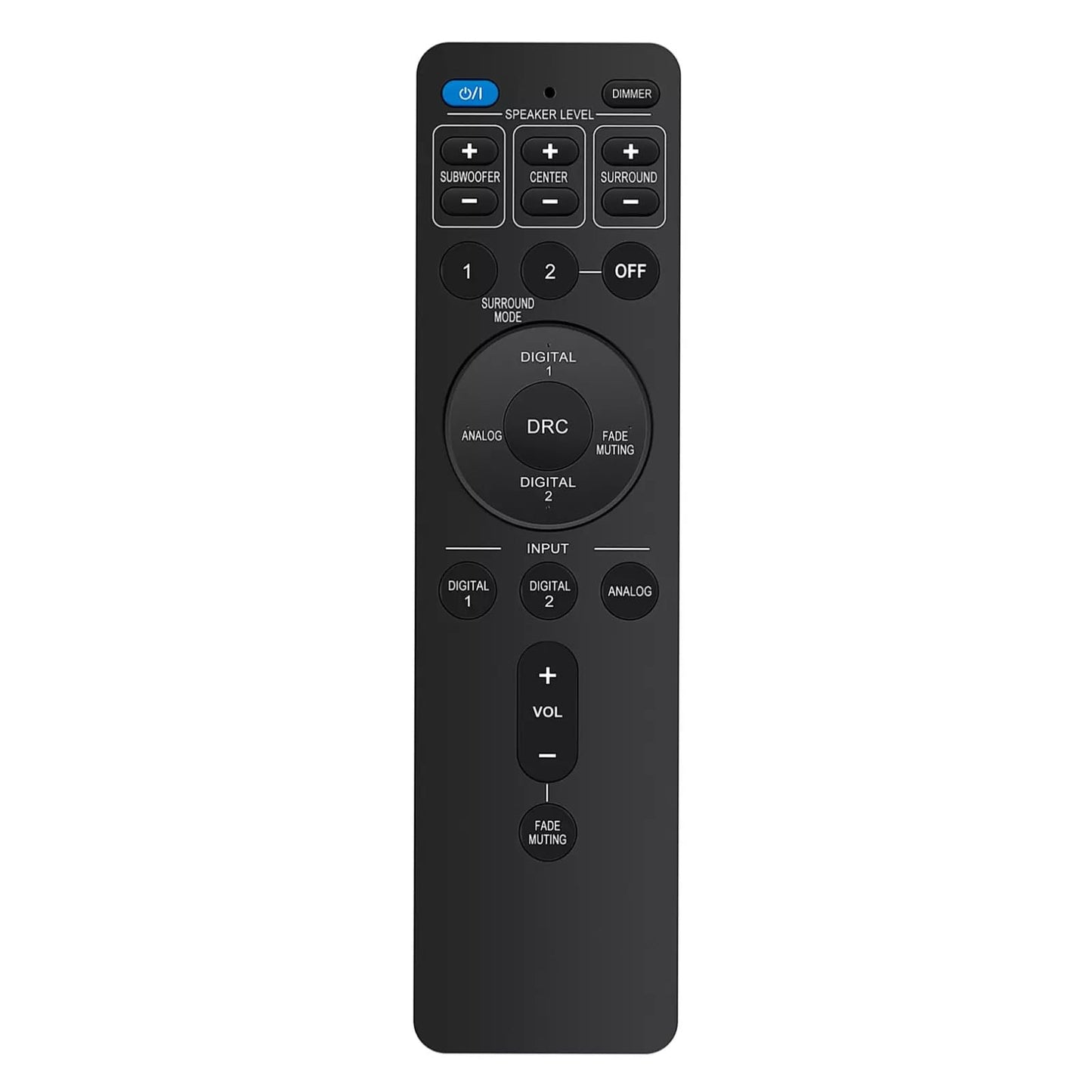 RM-STHBA1A Replacement Remote Control Compatible with JVC Sound Bar Home Theater System TH-BA1 THBA1