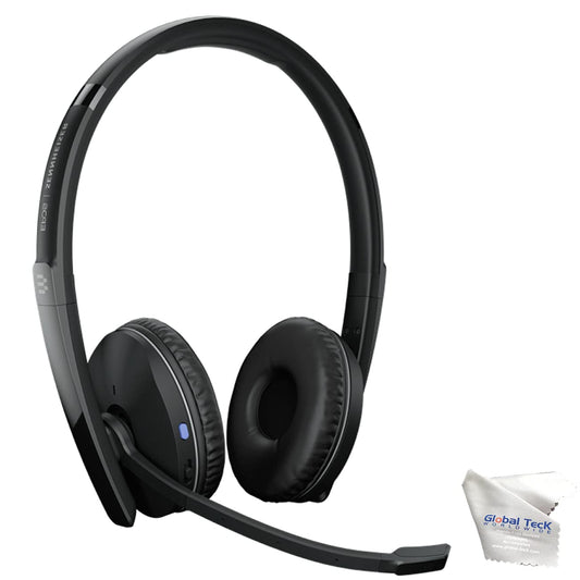 EPOS/Sennheiser 260 Stereo Bluetooth Headset - Blue Tooth Head Phones with USB Dongle, UC, Teams Certified, Connects to Deskphone, PC/Mac, Smartphone…