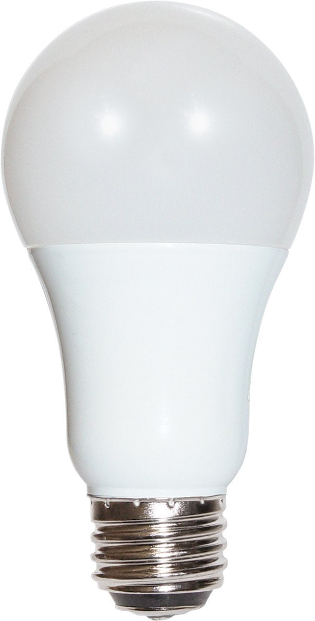 Satco S9318 3W A19 LED Light Bulb, 4000K, Frosted White
