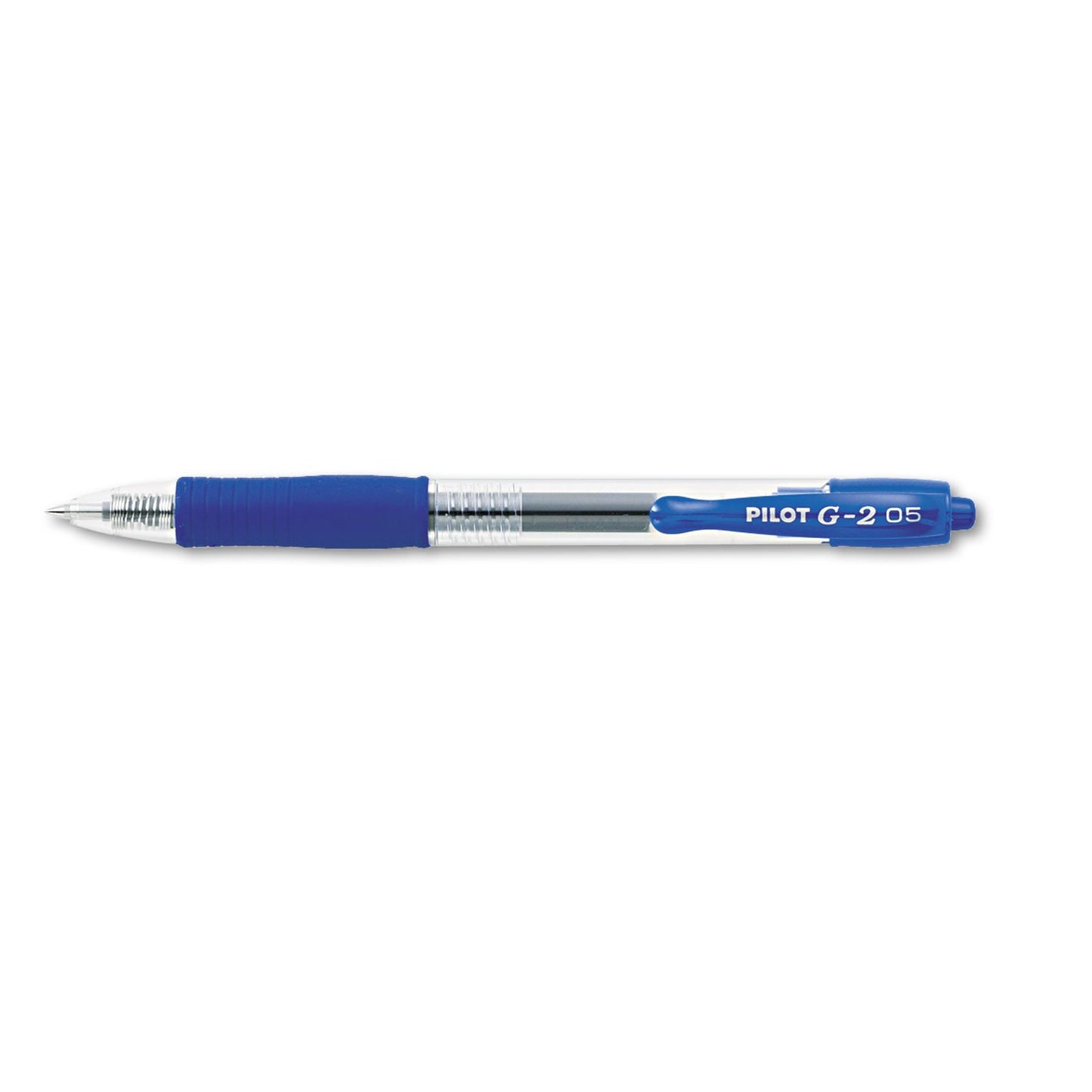 Pilot G2 Premium Gel Roller Pens, Extra Fine Point 0.5 mm, Blue Ink Pens Extra Fine Point, Pack of 12 - Ideal for School, Journaling, and Office