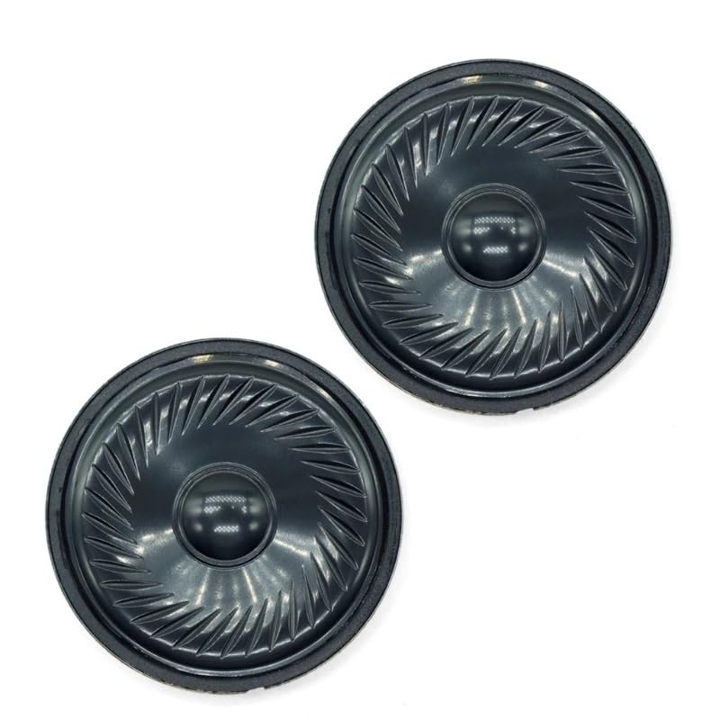SiyphuNing 4 Pack 50mm 0.5W 8 Ohm Internal Magnet Speaker Loudspeaker for DVD/EVD Auditory Horn Music Devices Loudspeakers Speaker Repair