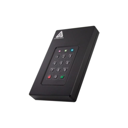 Apricorn 500GB Aegis Fortress L3- FIPS Level 3 Validated USB 3.0 Hardware Encrypted Portable Drive (AFL3-500)