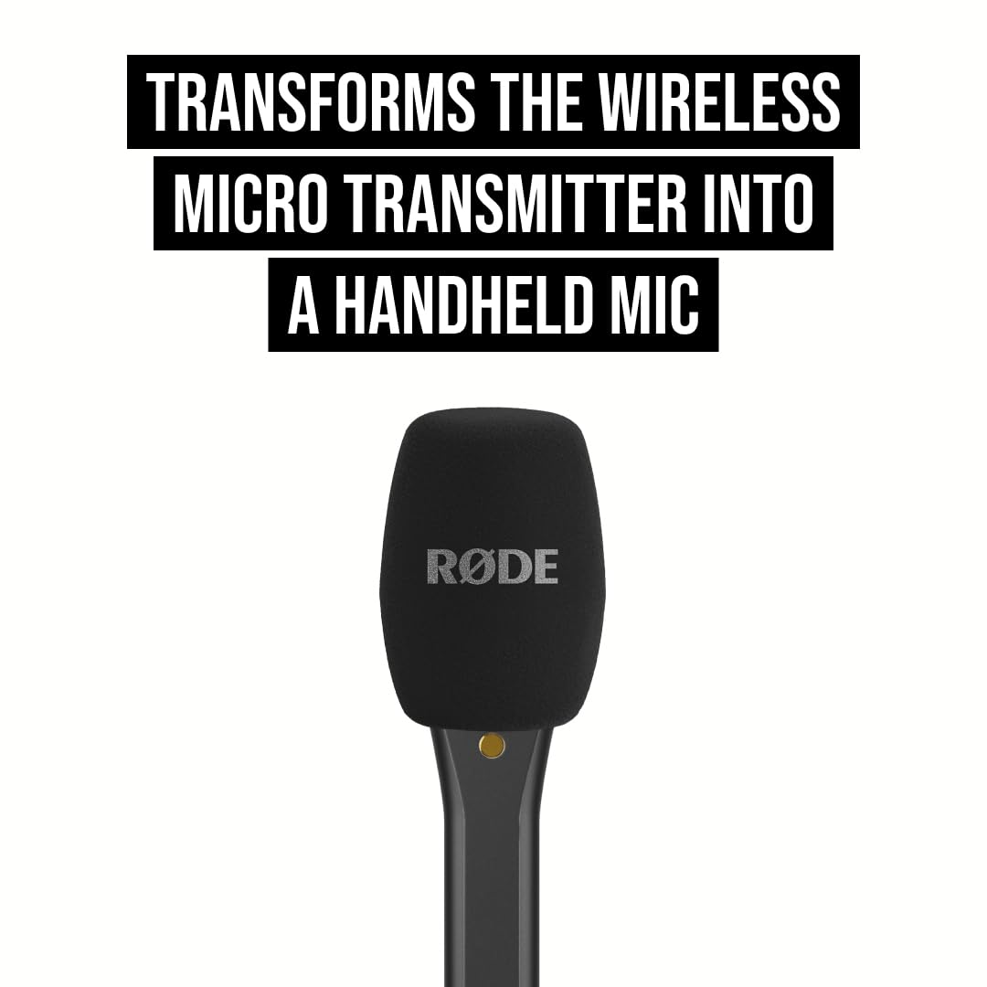 RØDE Interview Micro Handheld Adaptor for Wireless Micro (Black)