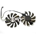inRobert GFM10012H12SPA 12V 0.5A 95mm 4Pin Video Card Fan Replacement for ZOTAC GTX 1080 AMP Edition Graphics Card