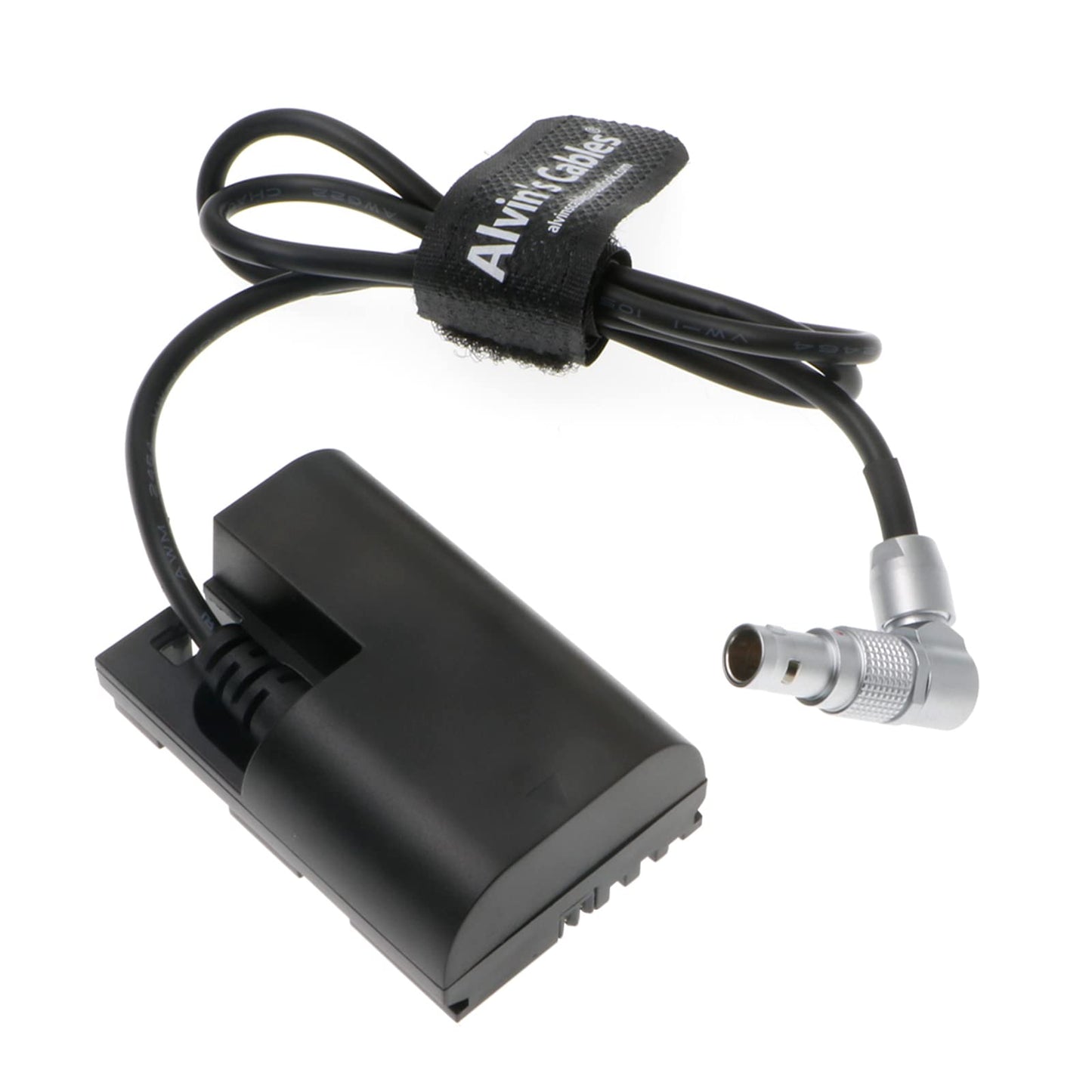 E6-Dummy-Battery Power-Cable for Arri-Alexa-XT Rotatable Right-Angle 2-Pin-Male to Lanparte LP E6 Dummy Battery for Canon 5D Mark II 7D 60D Alvin's