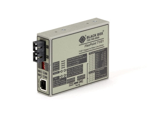 Black Box MGD T1/E1 MED CNV T1/E1 COP SM 28KM SC