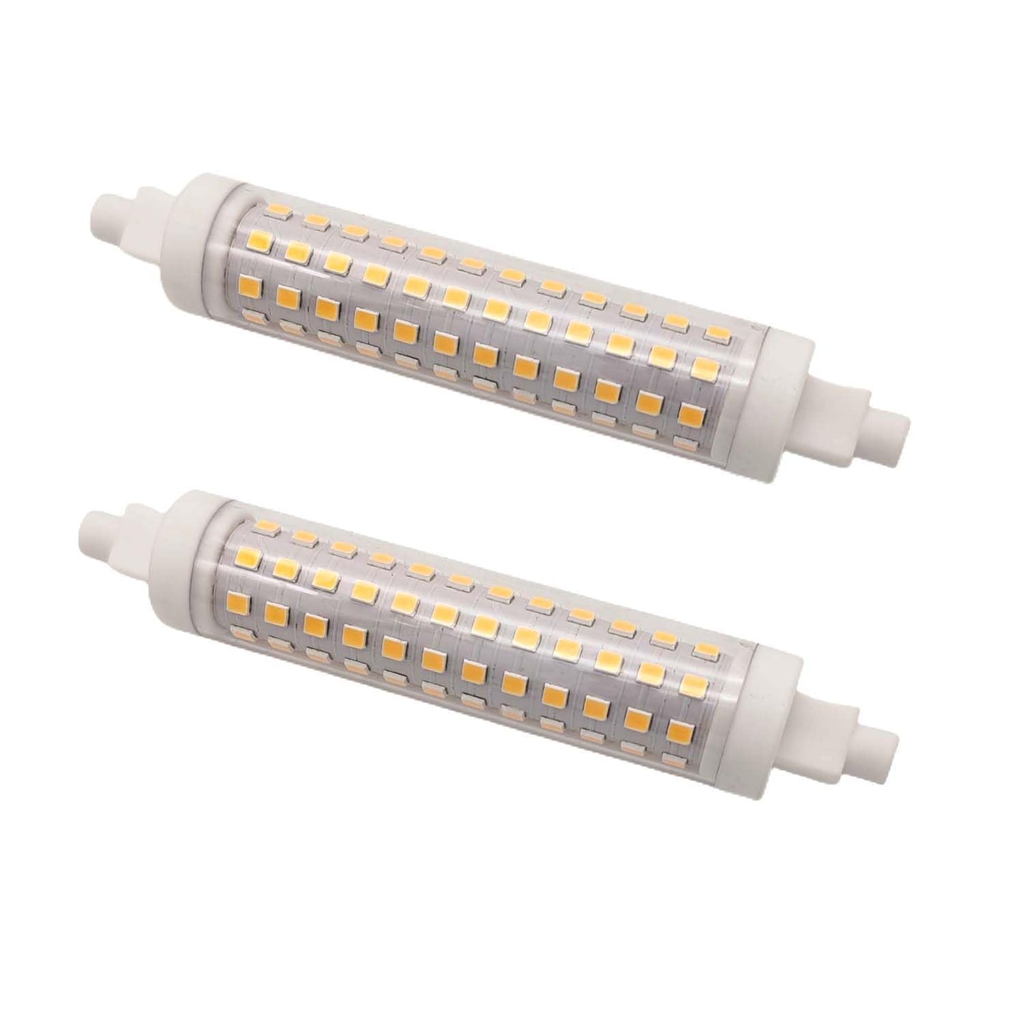 QLEE R7S LED Bulb 118MM 12W J118 T3 Led FloodLight Equivalent 150w Halogen Wall Sconce Floor Light j-Type Linear Double Ended Banker Light 360º Beam