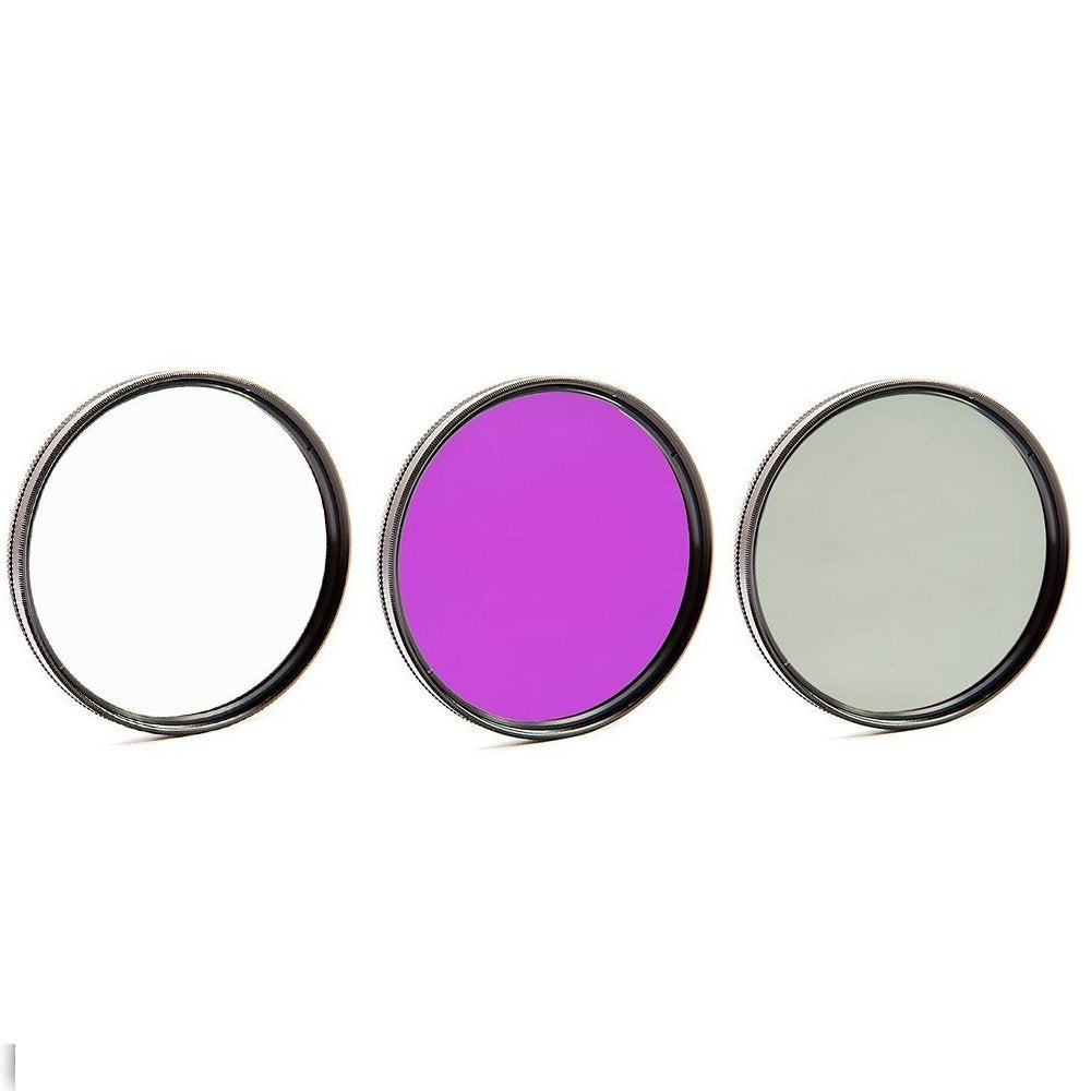 67mm 7PC Filter Set for Canon EF-S 10-18mm f/4.5-5.6 is STM Lens - Includes 3 PC Filter Kit (UV-CPL-FLD) and 4PC Close Up Filter Set (+1+2+4+10)