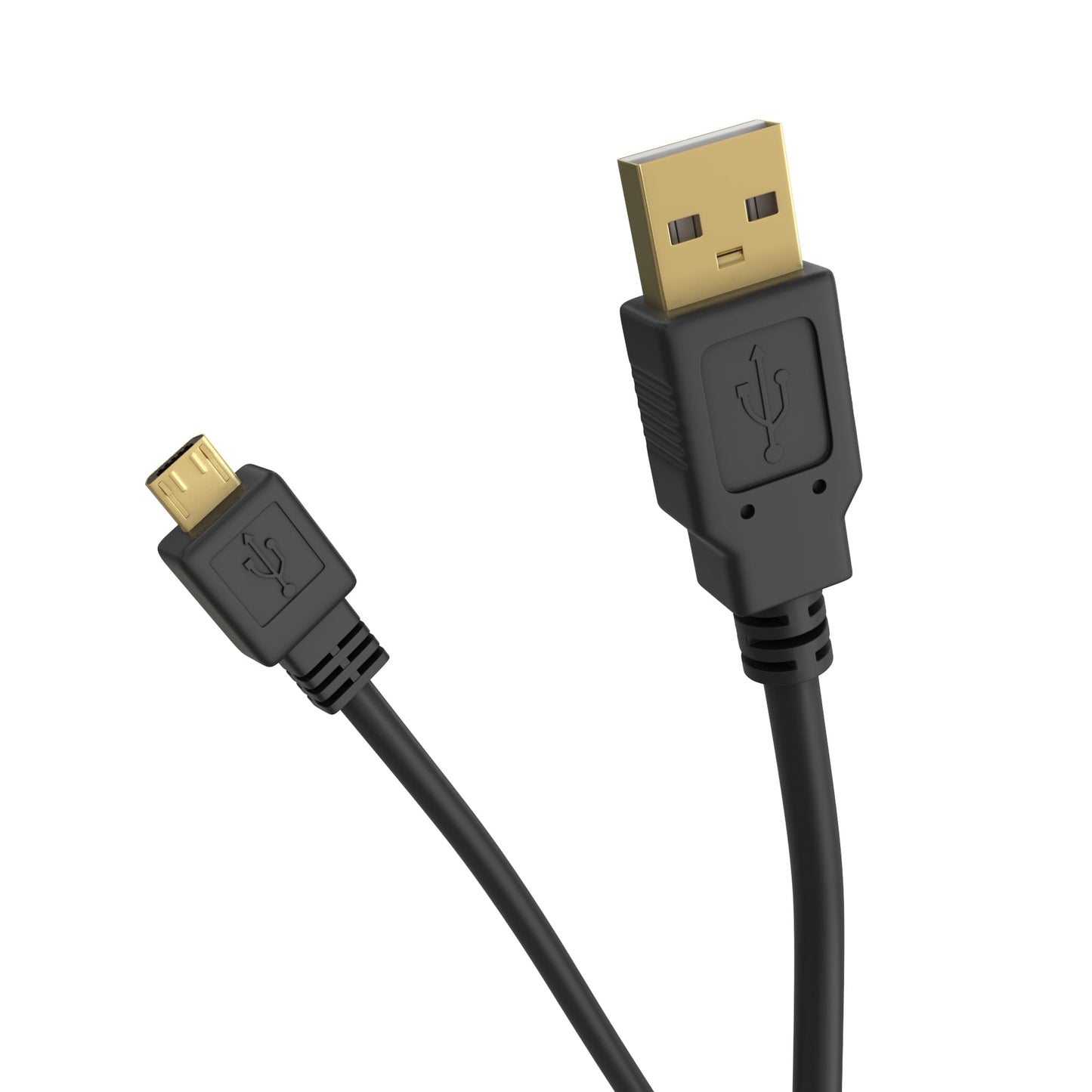 Cmple - Micro USB Cable 3ft Male to Male Micro USB Charging Cable Data Sync USB to USB Cable for Android Phone, Laptop, PC, Tablet, Car GPS, Power