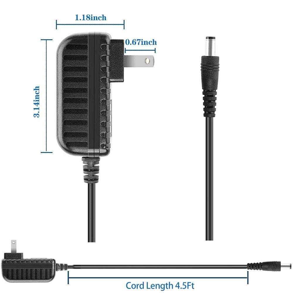 AC Adapter Replacement for Netgear Arlo Pro Base Station, Model VMB4000 VMB-4000 CM500-100NAS CM500 CM31T CM700 High Speed Cable Modem SAL018F1NA…