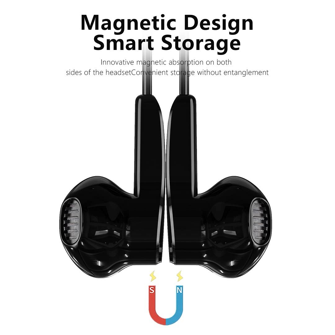 Earphones with Lightning Connector, MFi Certified Wired Earphones with Microphone and Volume Control, Compatible with iPhone 13/12/11 Pro Max/Xs