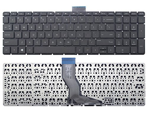 New Laptop Keyboard (Without Frame) Replacement for HP Pavilion 15-ab 15-ab110nr 15-ab157nr 15-ab161nr 15-ab165us 15-ab094tx 15-ab098tx 15-ab103tx US