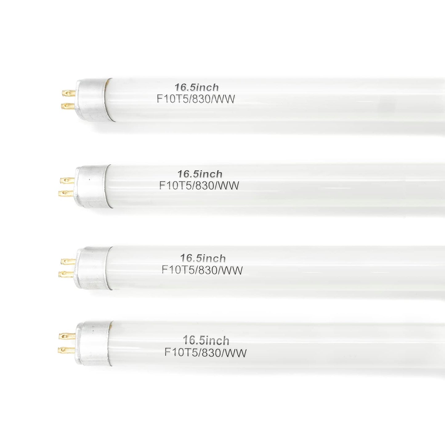 Konideke 16 Inches F10T5 Replacement Bulb Compatible Jasco T5 10 Watt Warm White 3000K F10T5/830 Fluorescent Tube for Counter and Cabinet Fixture 4