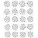 Myuiao 20 Pcs/Set Silver Earbuds Filters - Earbud and in-Ear Headphones Earphone Mesh, Earbud and in-Ear Headphones Protective Filters (4mm)