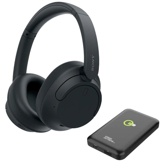 Sony WH-CH720N Noise Canceling Wireless Headphones Bluetooth Over The Ear Headset with Microphone and Alexa Built-in, Black With Green Extreme…