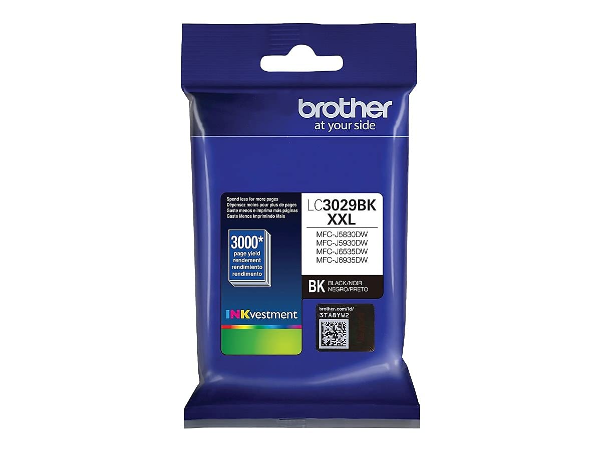 Brother LC3029BK LC3029BK INKvestment Super High-Yield Ink, Black