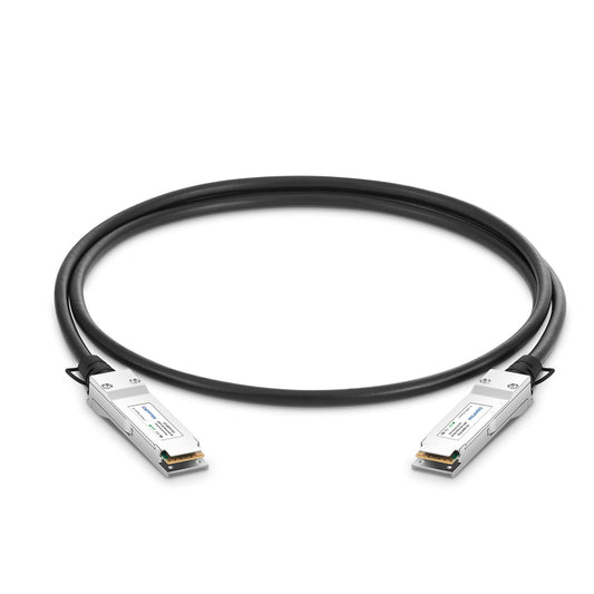 40G QSFP DAC Cable, 0.5M (1.64ft) Passive Direct Attach Copper Twinax 40gb QSFP+ to QSFP+ Cable Compatible with Cisco QSFP-H40G-CU50CM