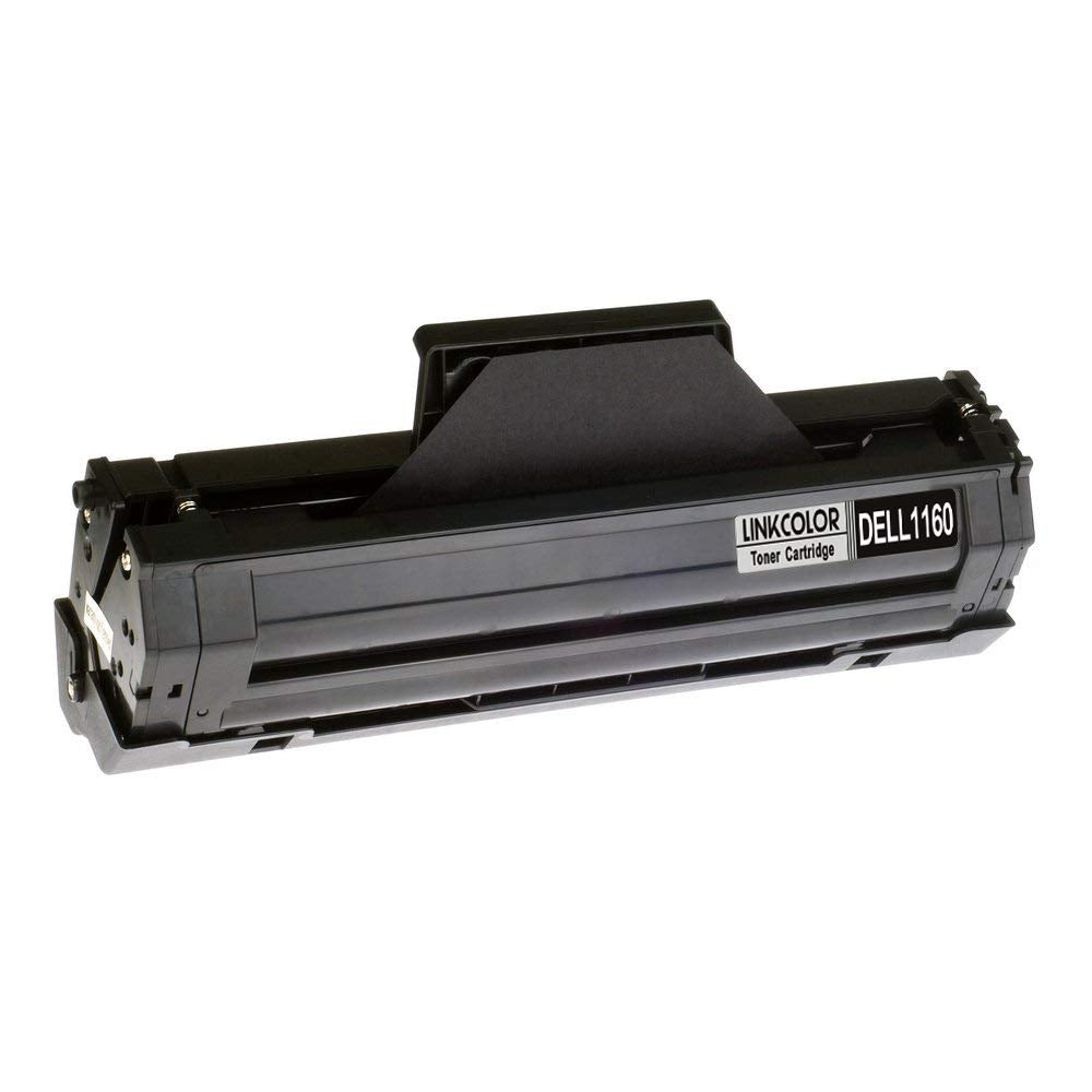 Linkcolor Compatible Toner Cartridge Replacement for Dell 1160 331-7335 YK1PM HF44N HF442 Used in Dell B1160 Dell B1160w Dell B1163w Dell B1165nfw