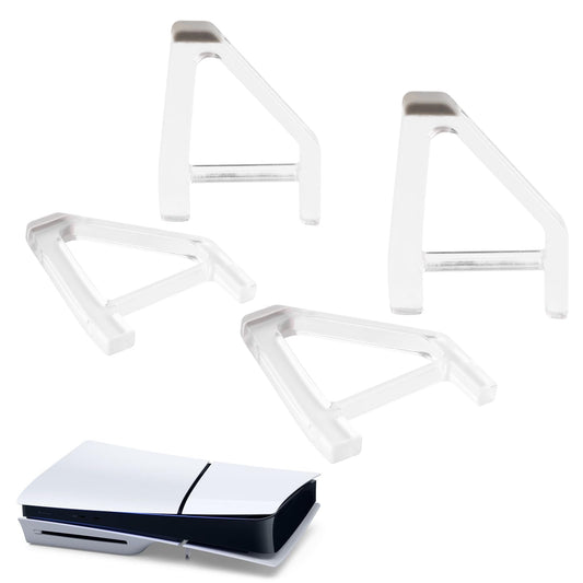 YIBEICO Stand for PS5 Slim,Horizontal Stand Console Compatible with Sony PlayStation 5 Slim Disc Edition Accessories,Bracket Holder Flat