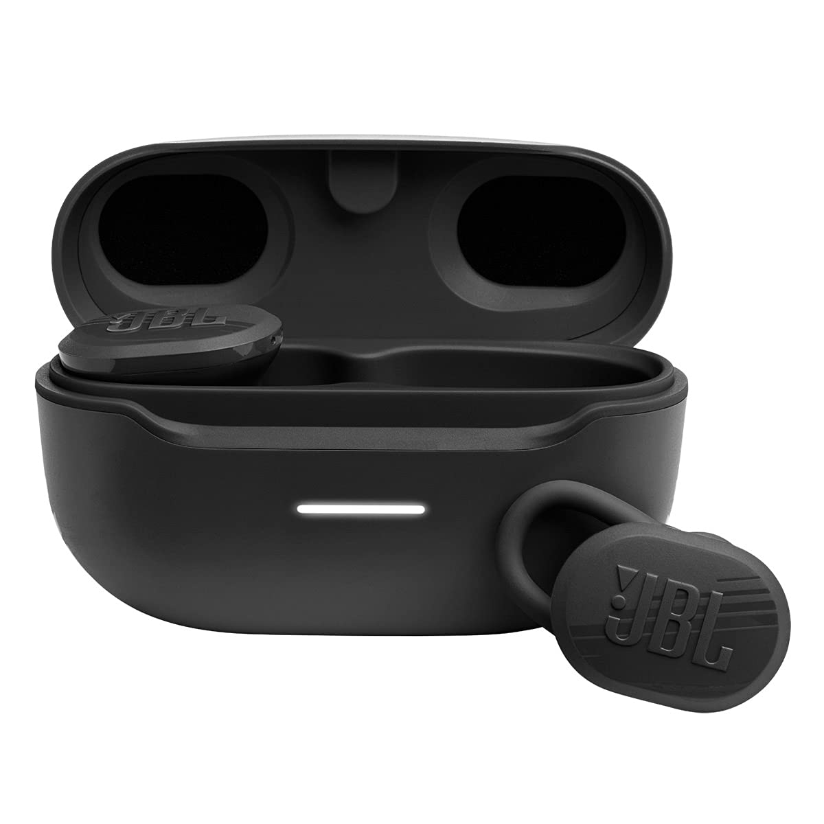 JBL JBLENDURACEBLKAM-Z Endurance Race Waterproof Wireless Sport Earbuds Black - Certified (Renewed)