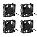 Dorhea 30x30x10mm 12V Fan DC Brushless Cooling Fan 3010 DC 12V Compatible with 3D Printer Extruder Hotend V6 V5 CPU 2Pin (4 PCS)