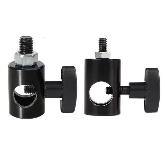 ThtRht 2 Pack Photography Light Stand to 1/4" 3/8" Thread Interface Converter Mount Screw Quick Release Adapter for Led Flash Tripod Ring Light DSLR