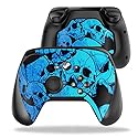 MightySkins Skin Compatible with Valve Steam Controller case wrap Cover Sticker Skins Blue Skulls