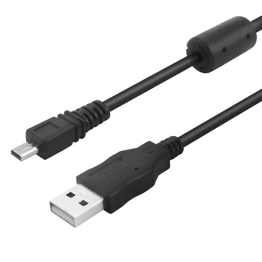 Miruchertter UC-E6 USB Cable Replacement USB Camera Transfer Data Charging Cable Cord High-Speed Photo Transfer Cord Compatibale with Nikon Coolpix