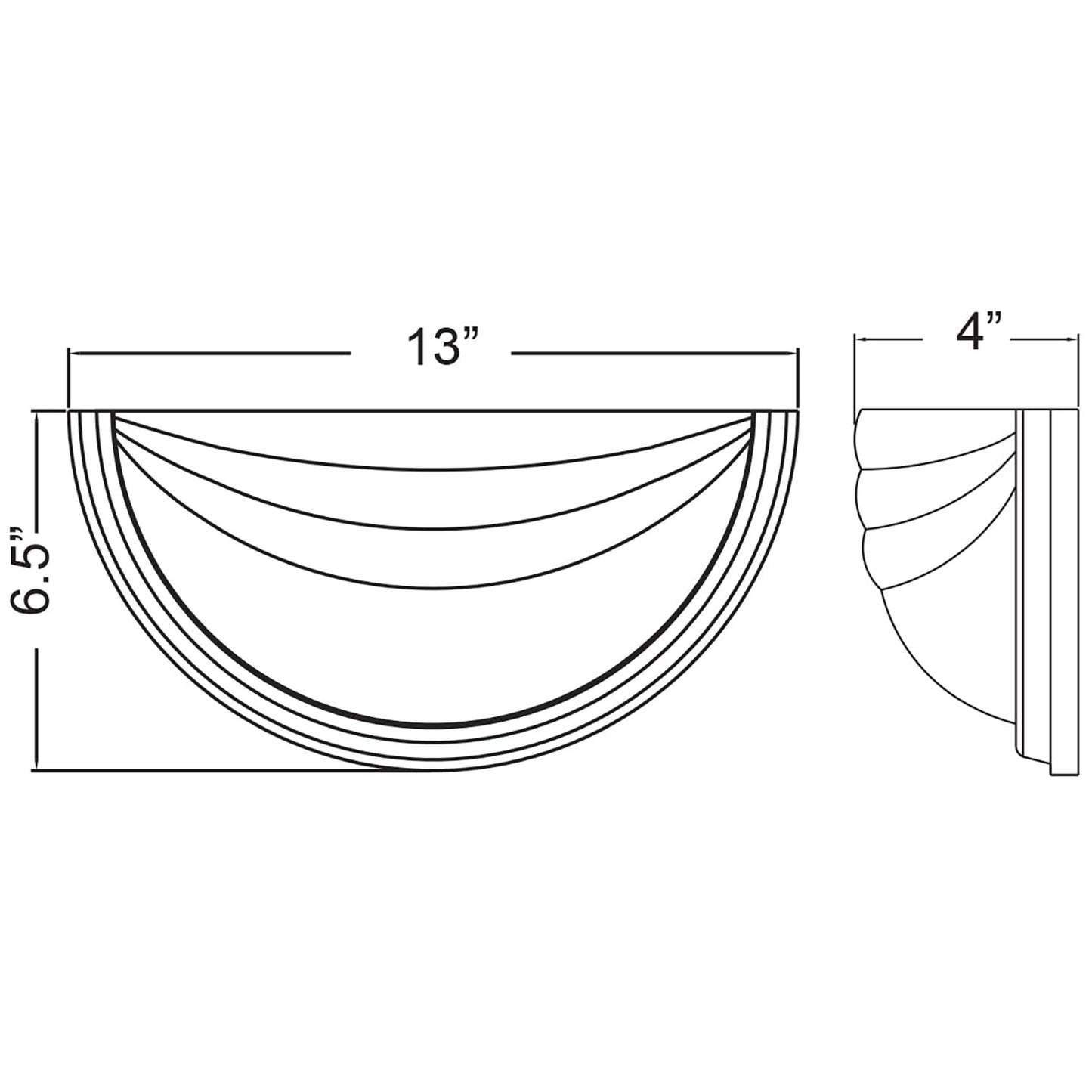 Crest - 2-Light Wall Sconce - Oil Rubbed Bronze Finish - Alabaster Glass Shade