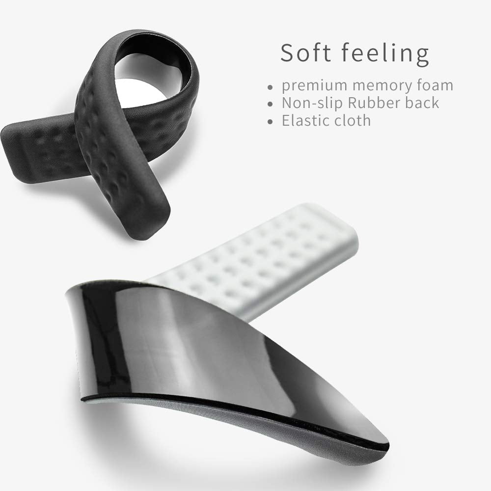 Keyboard and Mouse Wrist Rest Set Gaming Memory Foam Ergonomic Hand Palm Rest Support for Computer, PC, Laptop, Mac Typing and Wrist Pain Relief