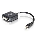 C2G/CABLES to Go 54311 8IN Mini Displayport to DVI - Adapter Converter - Male to Female Active Black