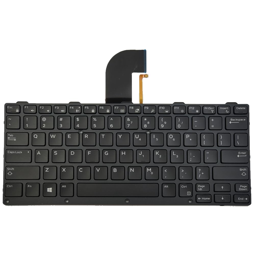 KGIGIBE Replacement Backlit Keyboard for Dell Latitude Rugged 7204 7404 7414 5204 5404 5414 Latitude 5420 5424 Rugged 7214 7424 Rugged Extreme Laptop