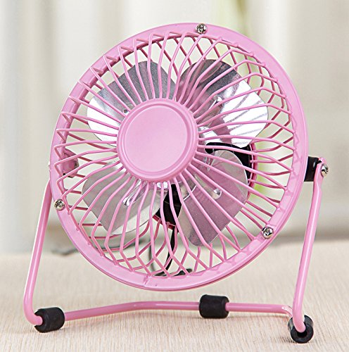 Dfunlife 4-Inch High Velocity Fan Table Stand Mini Fan Portable Electric Mini Desk Fan