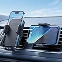YUHENG Air Vent Car Phone Holder, No Adhesive Vent Clip Mount with Secure Grip & 360° Rotation, Soft Rubber Protection, Compact Hands-Free Phone