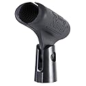 OnStage On-Stage MY100 Unbreakable Rubber Universal Dynamic Microphone Clip,Black