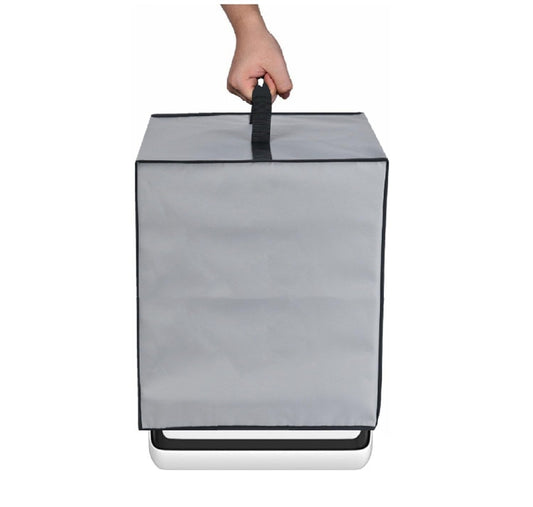 Heavy Duty Fabric Nylon Air Purifier Dust Cover Compatible with LEVOIT Air Purifiers 200S (Silver Grey)
