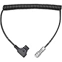 BMPCC 4K 6KPro to D-Tap Power Cable Compatible with Blackmagic Pocket Cinema Camera Gold V Mount Battery Weipu 2 Pin SF6 Female to P Tap, 80"