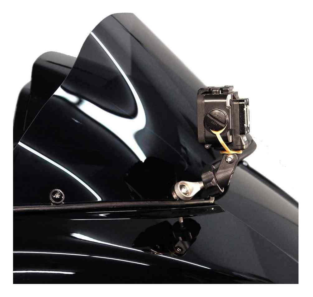 Ciro Action Camera Adapter Compatible for Harley Davidson FLTRU Road Glide Ultra 2016-2019 - Black