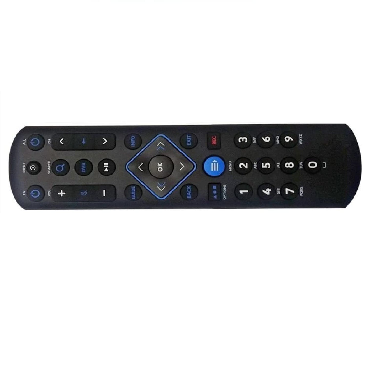Charter Spectrum Formerly Charter Cable Remote Control with Batteries Backward Compatible for HD DVR Digital Receivers (Pack of Two)