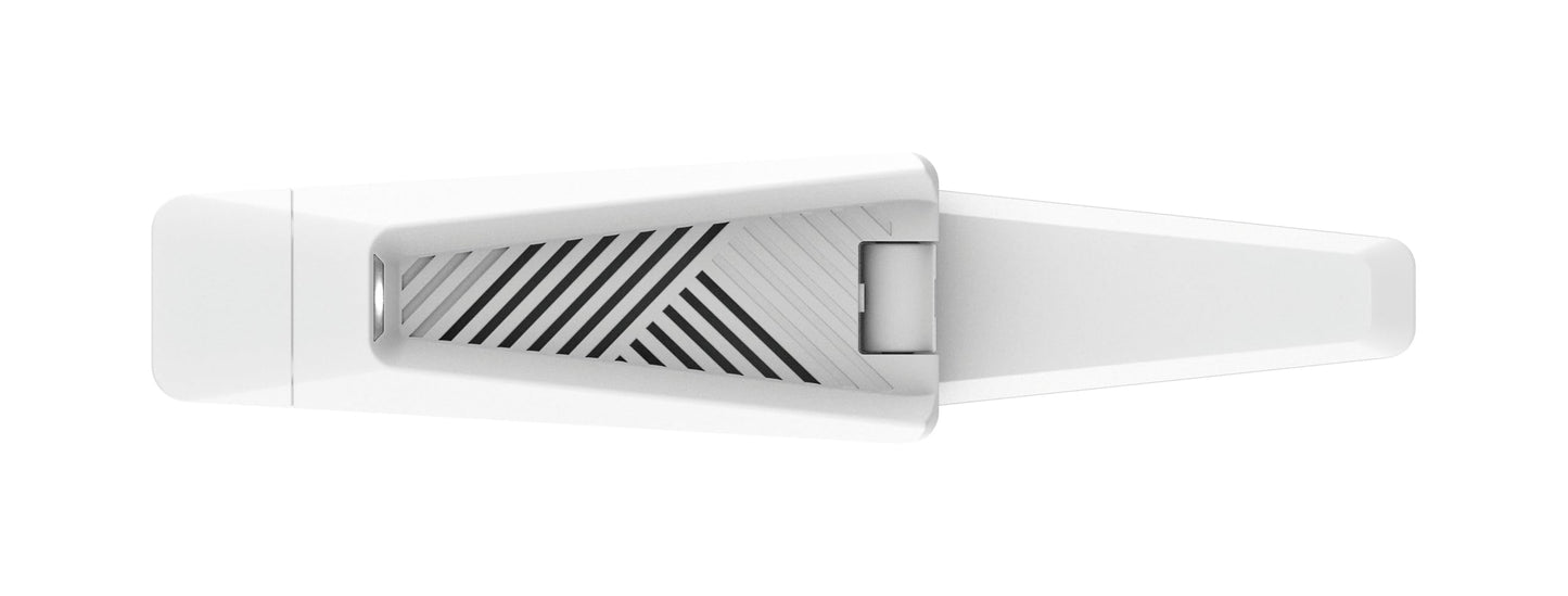 D-Link AX18U AX1800 Wi-Fi 6 USB Adapter, MU-MIMO, Dual Band, Foldable Antenna, WPA3, USB 3.0, Compatible with Windows 11/10