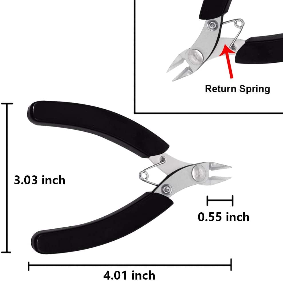 Honyear 24 Inch Cable Zip Ties Heavy Duty (with Wire Cable Cutters), Strong Large Black Zip Ties with 175 Pounds Tensile Strength, 50 Pack, Long